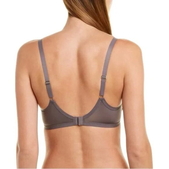 NEW Natori Refined Contour Underwire Bra 36DD Gunmetal Grey Gray $70 Supportive - Picture 2 of 16